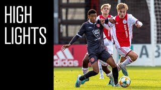 Highlights Ajax O19  Almere City O19 [upl. by Irek]