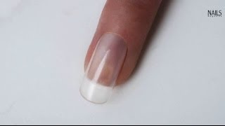 How to File a Round Nail Shape [upl. by Tamer]