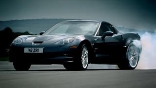 Corvette ZR1 vs Audi R8  Top Gear  BBC [upl. by Katz273]