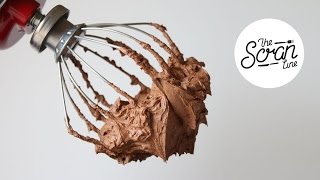 HOW TO MAKE CHOCOLATE GANACHE FROSTING  The Scran Line [upl. by Gilbertina]