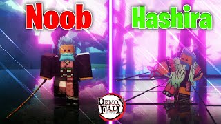 Demon Fall Going From Noob To Insect Hashira In One Video [upl. by Jemie445]