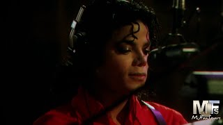 Michael Jackson  Liberian Girl  Recording the Background Vocals Breakdown Harmonies [upl. by Cirnek637]