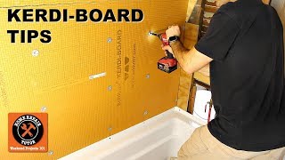 Schluter Kerdi Board Installation Tips for Bathtubs  by Home Repair Tutor [upl. by Mairim]