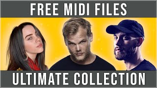 Free MIDI Files For Producers  Ultimate Collection [upl. by Ahsineg]