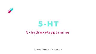 5HT  5hydroxytryptamine  Pronunciation [upl. by Mccartan]