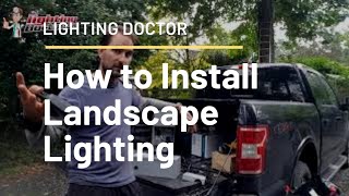 How to Install Low Voltage Landscape Lighting [upl. by Nilde]