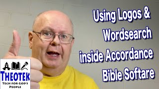 How to Use Accordance 13 to View Logos Wordsearch or Other Online Bible Study Books [upl. by Rebmeced]