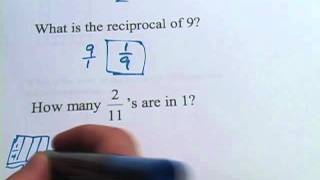 Basic Math Reciprocals [upl. by Hinckley123]