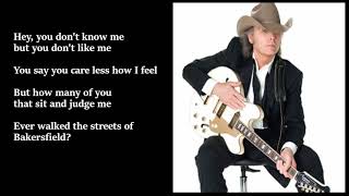 Dwight Yoakam ft Buck Owens  Streets Of Bakersfield LYRICS [upl. by Nagel]