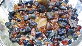 FINDING SAPPHIRES  How To Identify the Good Wash  Liz Kreate [upl. by Saloma]