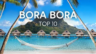 Best Resorts in Bora Bora [upl. by Yoko]