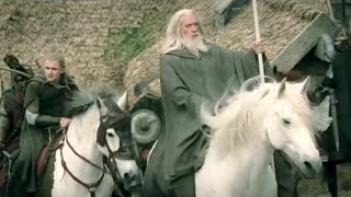 Gandalf Arrives At Edoras  The Lord of the Rings HD [upl. by Wiener452]