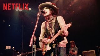 Bob Dylan quotHard Rainquot LIVE performance Full Song 1975  Netflix [upl. by Nash]