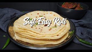 Soft Easy Roti Recipe  Easy Step By Step Recipe  Chapati  EatMee Recipes [upl. by Mayce]