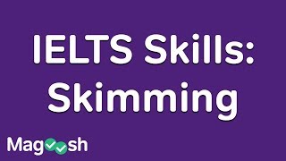 IELTS Skills How to skim and scan [upl. by Albert675]