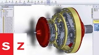 SOLIDWORKS Planetary Gearbox TUTORIAL [upl. by Polard]