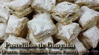 Pastelillos de Guayaba Puerto Rican Guava Stuuffed Pastry [upl. by Anelrihs892]