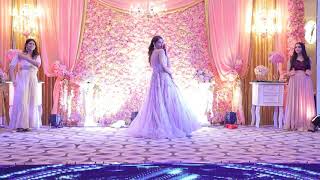 Kithe Reh Gaya Bride Solo Engagement Dance Neeti Mohan [upl. by Leugim]