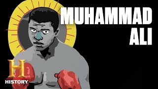 Drawn History The Story of Muhammad Ali  History [upl. by Ayahs30]