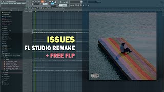 Baby Keem  Issues FL Studio Remake  Free FLP [upl. by Ardeahp]