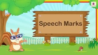 Speech Marks  English Grammar amp Composition Grade 3  Periwinkle [upl. by Novikoff353]