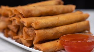 Perfect Lumpia Filipino Shanghai Recipe [upl. by Ecneret939]