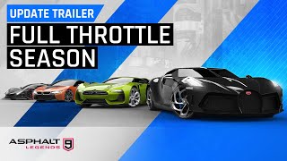 Asphalt 9  Drive Syndicate  Full Throttle Update [upl. by Vadnee]