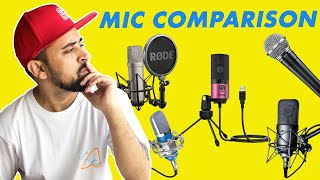 Best Vocal Microphone Comparison  Bm800  Maono  Fifine  Shure Sm58  Rode NT1 A Condensor [upl. by Crifasi16]