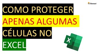 Como proteger apenas algumas células no Excel [upl. by Adnohser978]