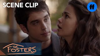 The Fosters  Season 2 Episode 10 Brandon and Callie Kiss  Freeform [upl. by Katushka]