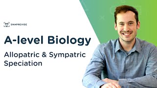 Allopatric amp Sympatric Speciation  Alevel Biology  OCR AQA Edexcel [upl. by Nobel50]