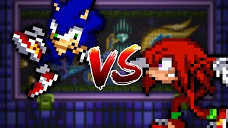 Sonic VS Knuckles  Sprite Battle [upl. by Sue22]