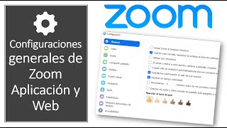 CONFIGURACIÓN EN ZOOM [upl. by Haneeja]