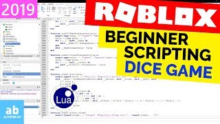 Beginner Roblox Scripting Tutorial 3  Dice Game PropertiesReferencing Part 2 [upl. by Nnylirej]