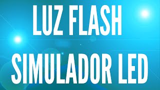 LUZ FLASH AZUL 🎇BLUE DISCO LIGHT  10 HORAS  Ambiente Fiesta ✨ [upl. by Cita]