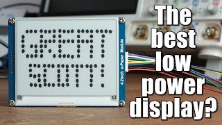 The best low power display EPaper Tutorial [upl. by Egdirdle649]