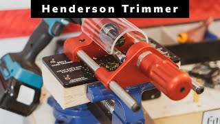 Henderson Precision  FASTEST 3 in 1 brass prep Gen II case trimmer [upl. by Yllitnahc]