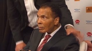 Muhammad Ali makes rare public appearance [upl. by Ynobe]