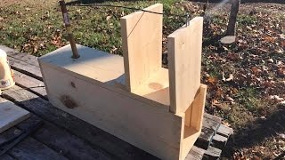 Simple Box Traps Live Rabbit Box [upl. by Airtemed]