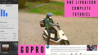 UBEREATS GOPRO TUTO comment se passe une livraison avec uber eats je partage mes astuce [upl. by Gnilrits410]