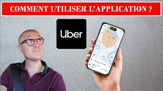 Application UBER  Comment ça fonctionne  VTC Débutant Bordeaux France [upl. by Tonnie]