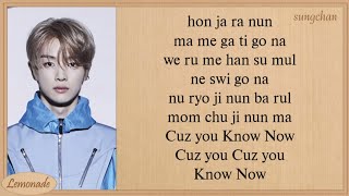 NCT U  Know Now Easy Lyrics [upl. by Oyr]