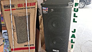 AHUJA SRX250®DXM PA SPEAKER SYSTEMS UNBOXING amp REVIEW [upl. by Milton]