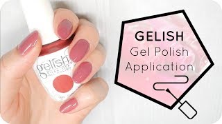 Gelish Gel Polish Manicure Application Indepth [upl. by Lily]