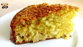 COCONUT PINEAPPLE CAKE RECIPE [upl. by Nathanil]