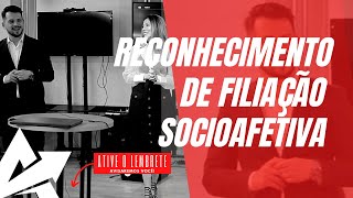 DIREITO DE FAMÍLIA Reconhecimento de filiação socioafetiva [upl. by Darlleen]