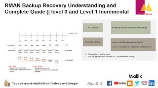 RMAN Backup Recovery Understanding and Complete Guide  level 0 and Level 1 Incremental [upl. by Asiela]