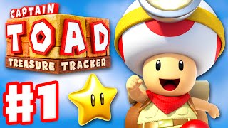 Captain Toad Treasure Tracker  Gameplay Walkthrough Part 1  The Secret Is in the Stars 100 [upl. by Lrak]