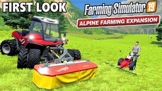 FARMING SIMULATOR ALPINE  First Look  Erlengrat Episode 1 [upl. by Nonez556]