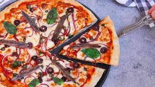 Anchovy Pizza Recipe How to Cook Anchovies On Pizza [upl. by Aillicsirp27]